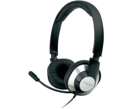 Creative HS-720 czarno-srebrne z mikrofonem - 64455 - zdjęcie 1